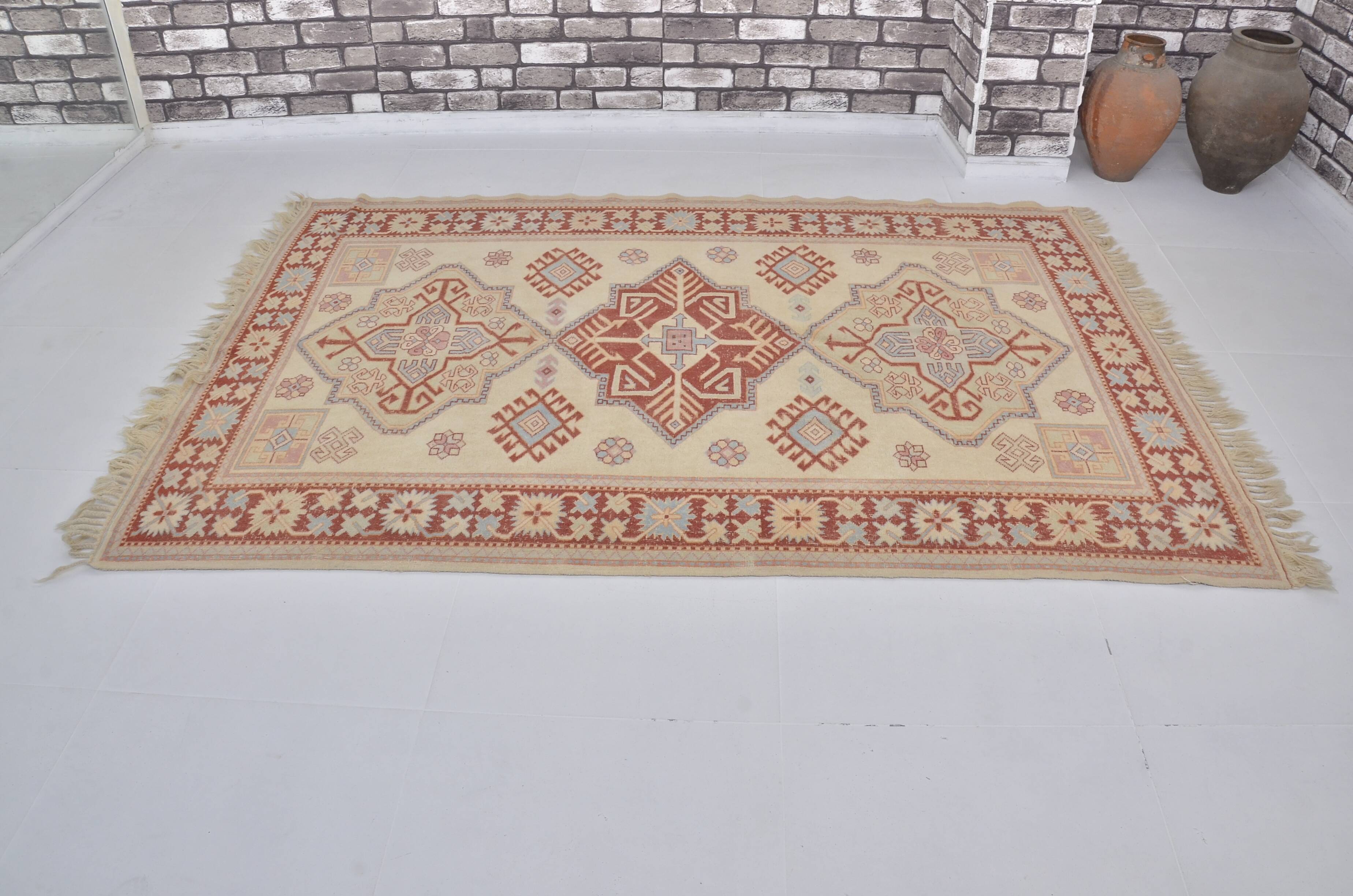 Vintage Turkish Big size Oushak Rug sku2381
