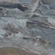Giuseppe MANFREDI (1934 - 1987) Marina Painting Oil on Canvas 70 X 50