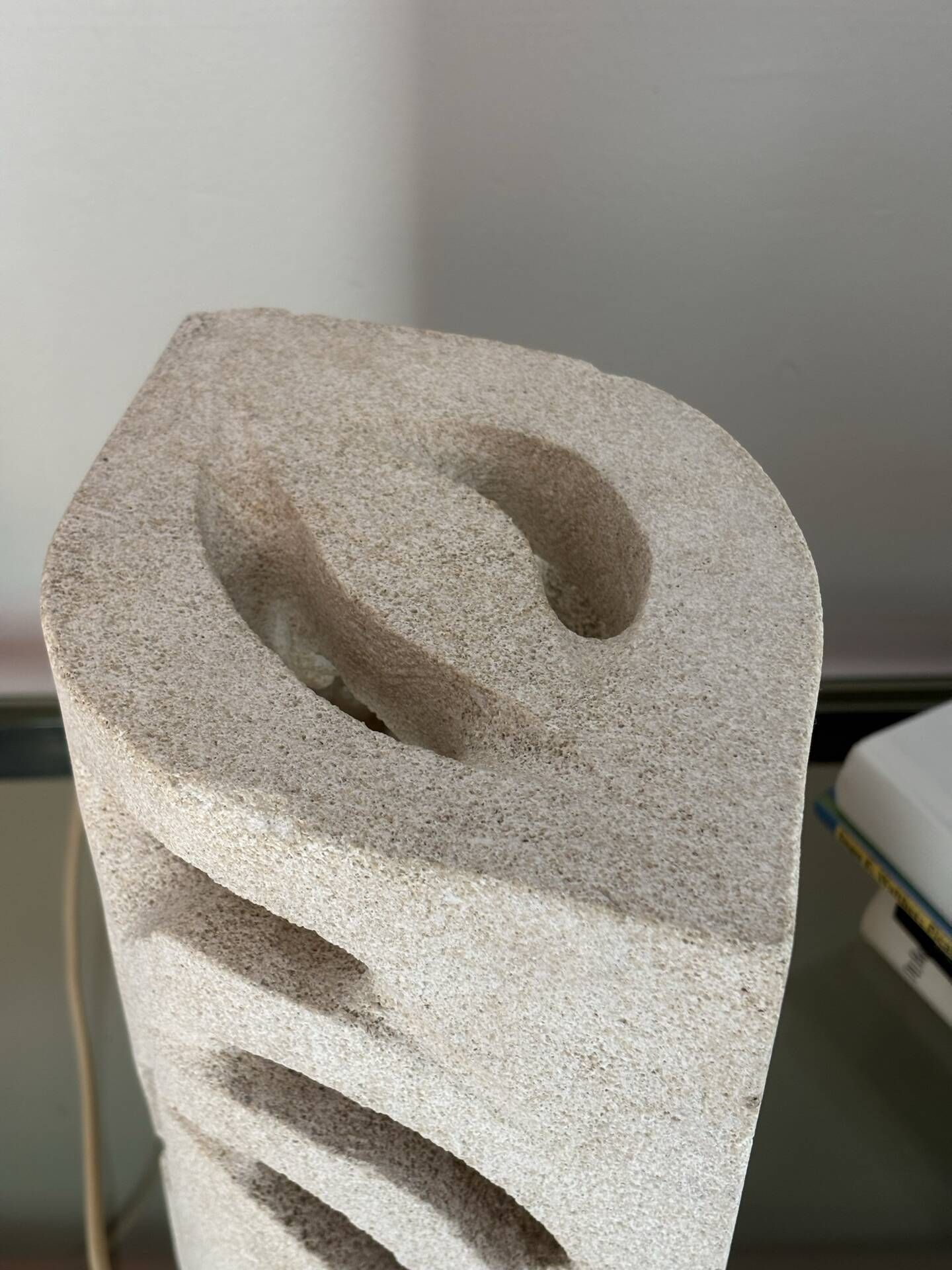 Stone lamp Evy Dan