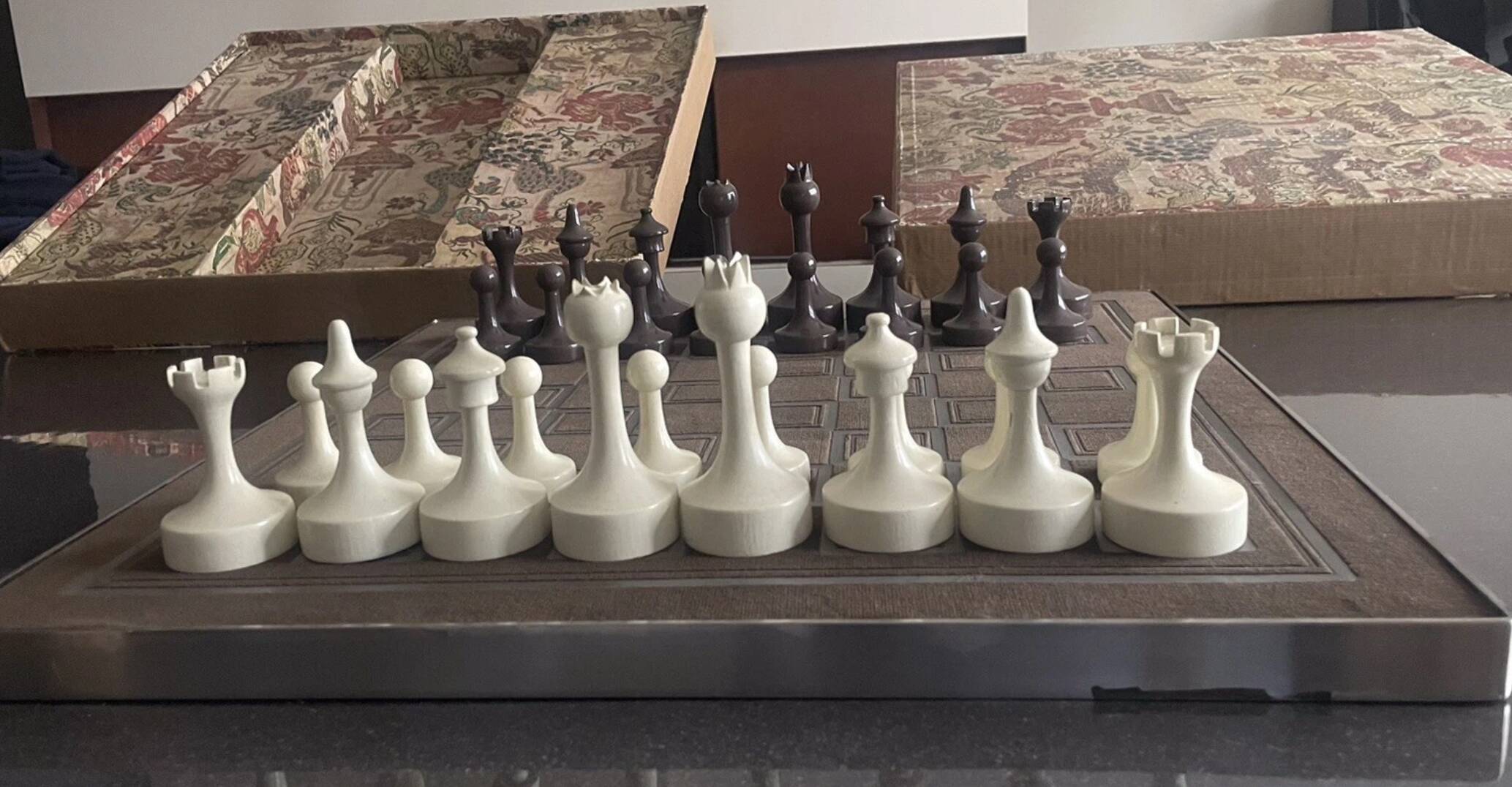 Rare CHESS GAME, Vintage Box, Prestige Collection SMIR France