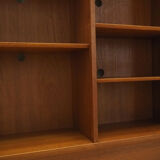 Teak bookcase, Danish design, 1970s, manufactured by Hundevad