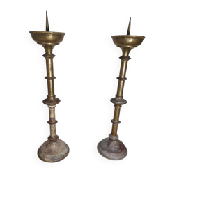 Paire de pique cierges