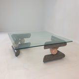 Fossil Stone Coffee Table, 1980s