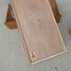 commode vintage en bois pieds compas