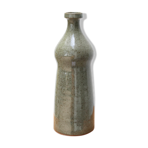 Vase bouteille en grès, années