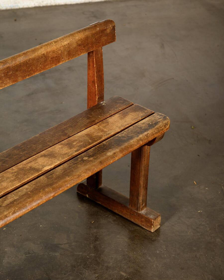 Petit banc en bois