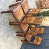 6 art deco chairs