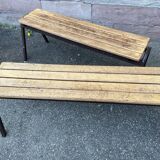 Industrial mullca bench 1960s