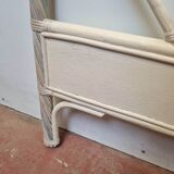Rattan headboard