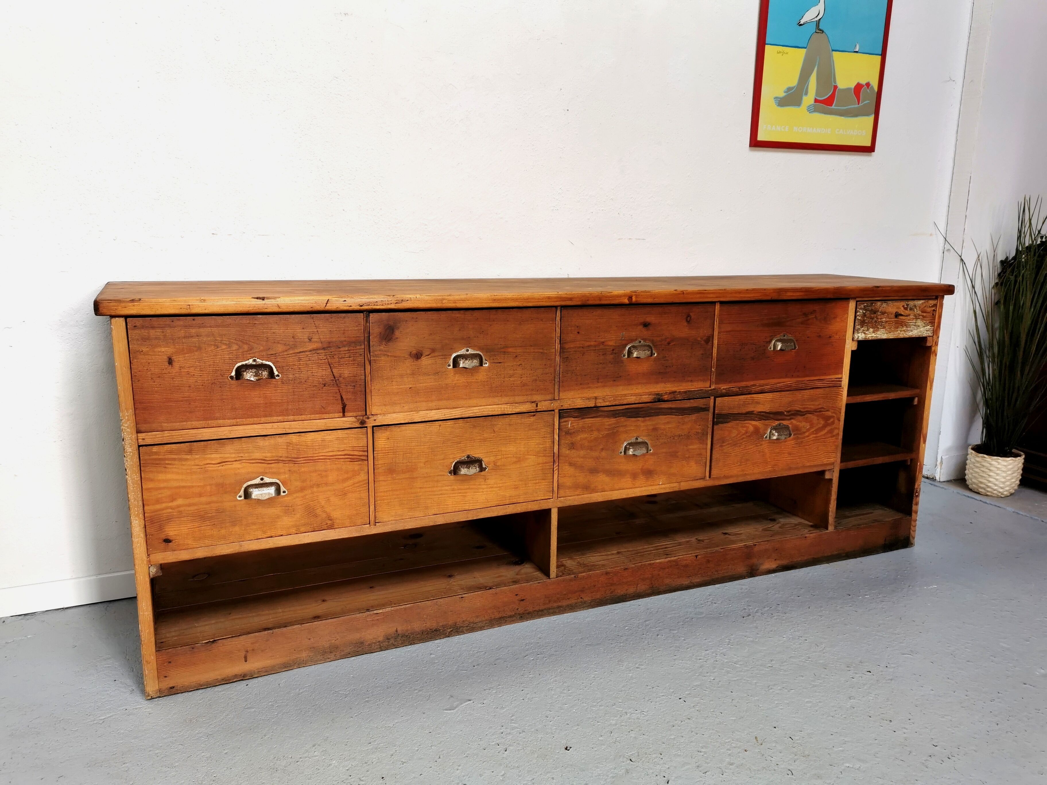 Meuble de métier comptoir