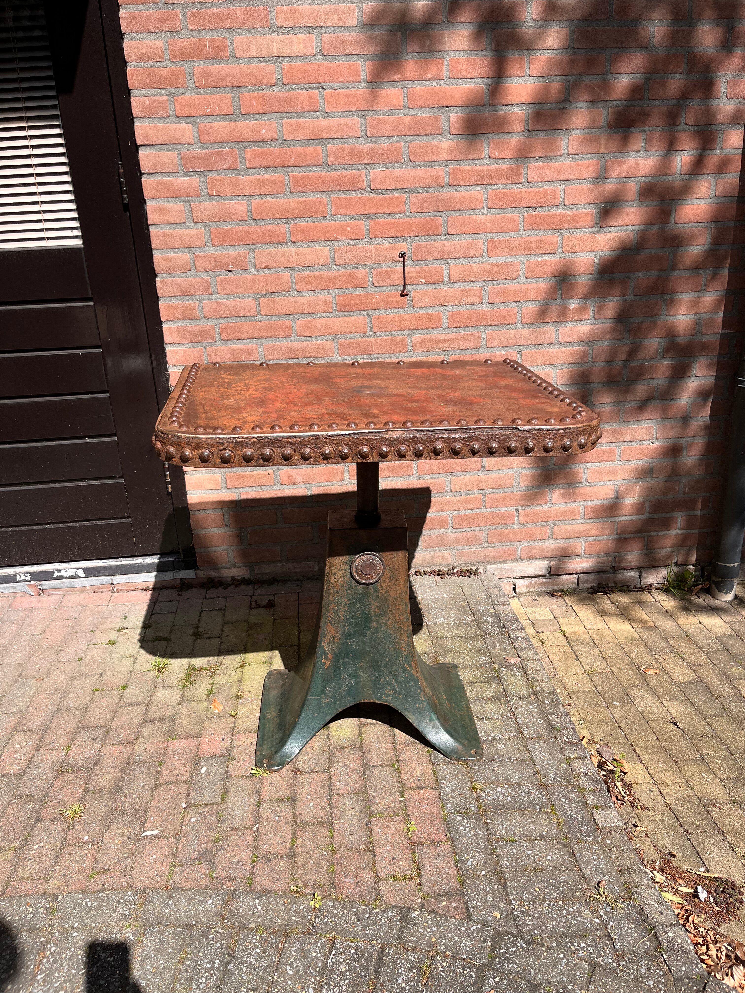 Table industrielle J. Schmid Tours Paris