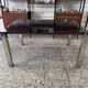 Table à manger attribuée à Giovanni Offredi pour Saporiti, années 1970.