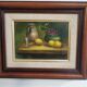 Nature morte, huile sur panneau, classique