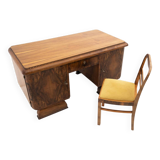 Impressive Art Deco desk, Poland, ca. 1930.