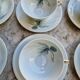 Coffee service for 9 people, Limoges porcelain, signed D'Arnac