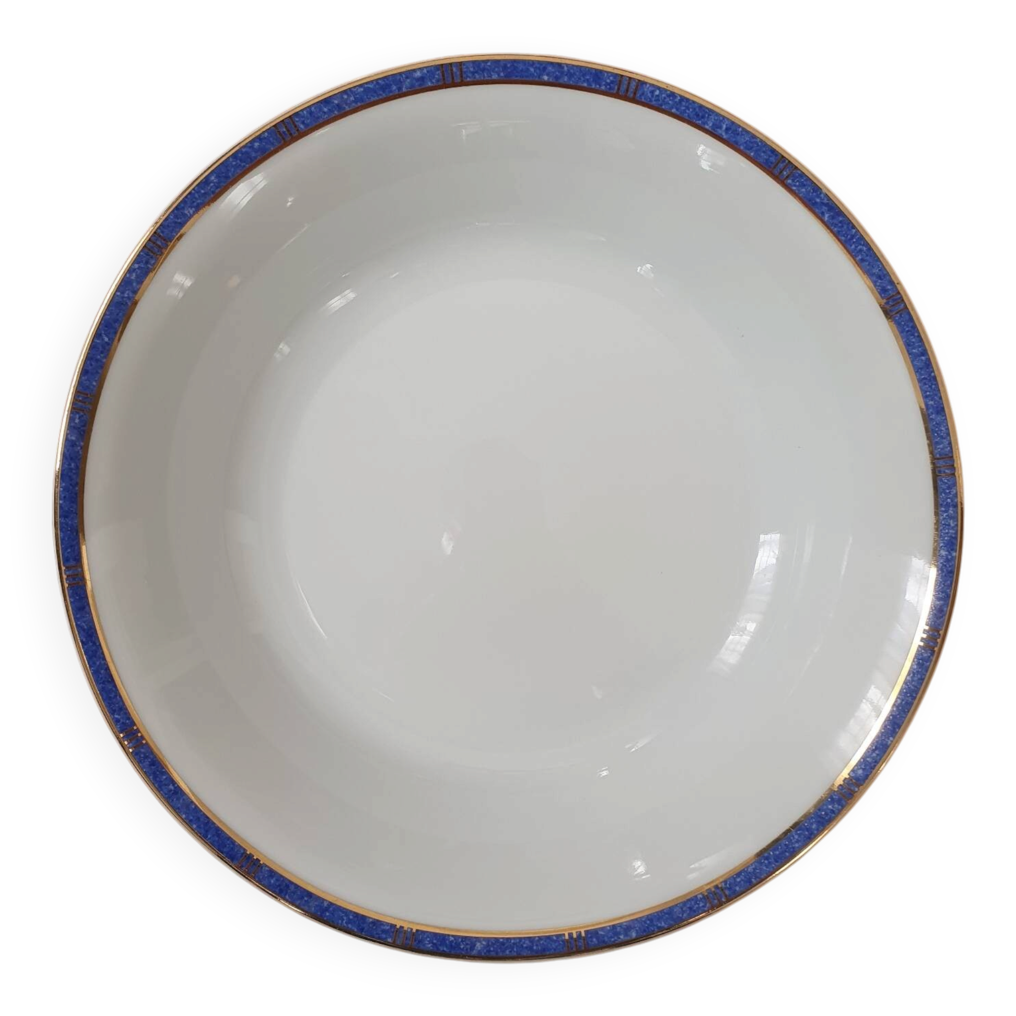 Shallow dish Bernardaud Antinea Outremer