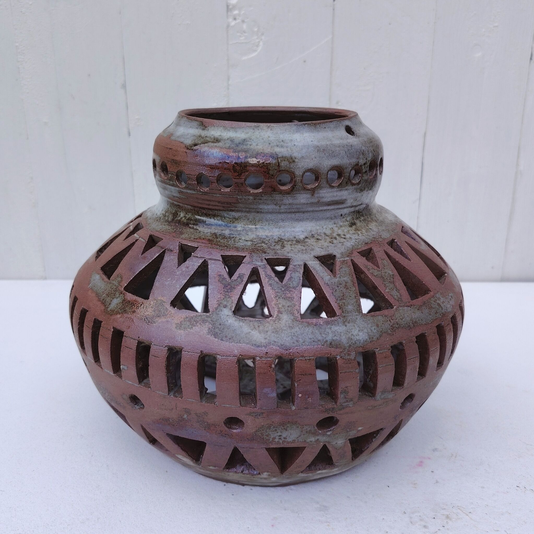 Ceramic lamp base, Chantal & Thierry Robert