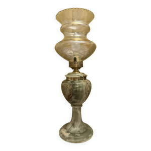 Lampe de bureau en onyx