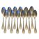 Christofle house model pearls 12 large table spoons