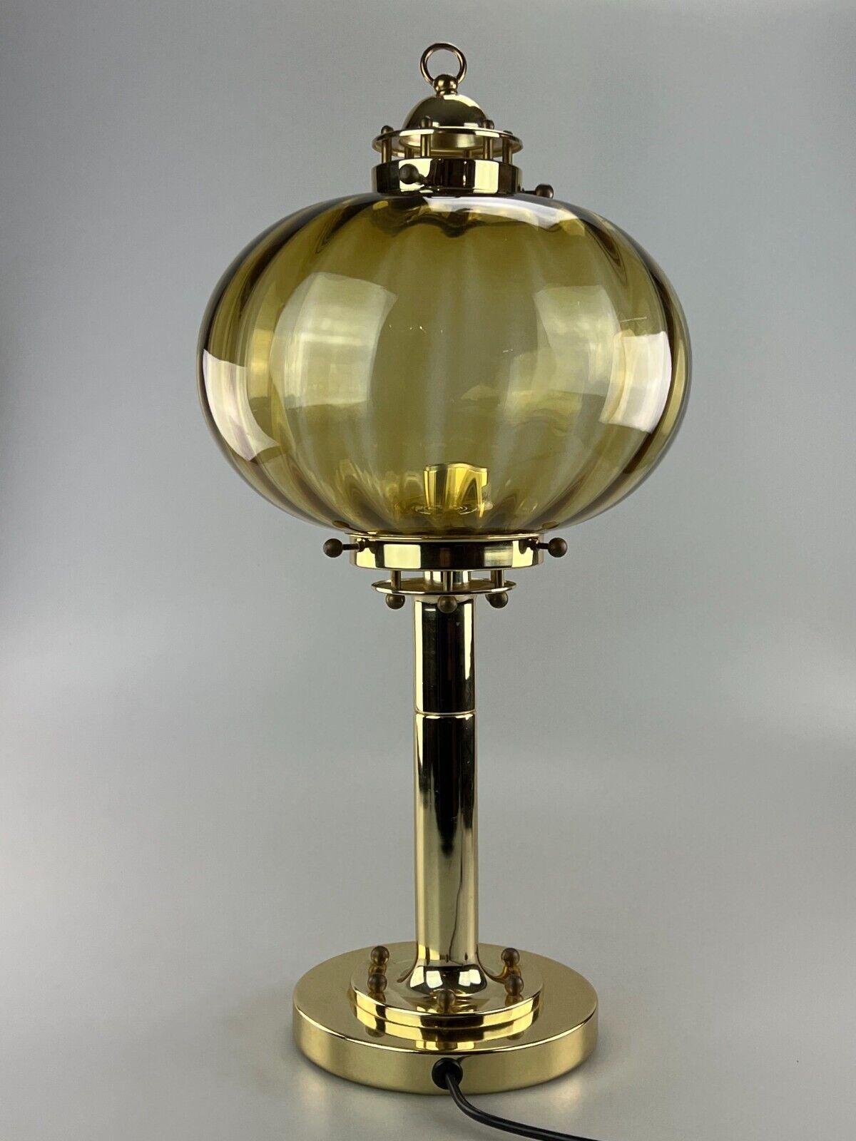 60s 70s Peill & Putzler Germany table lamp lamp light glass design