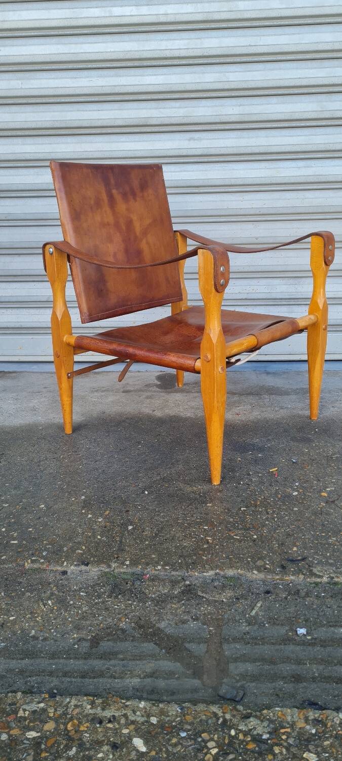Safari armchair by Wilhelm Kienzle 1960