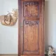 Antique carved wooden bonnetière – Art Deco / Art Nouveau style