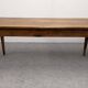 Burgundian farmhouse table in walnut, France early 19th century.