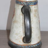 Old pitcher in grés signed and numbered dubois