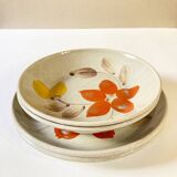 Duos of flat and deep plates, Sarreguemines, Claudia model