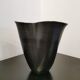 Vase Elchinger noir et bordeau