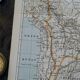 Bolivia, old map 1887 – vintage geographical map.