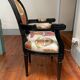 Fauteuil recouverte tissus PIERRE FREY