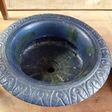 Pair of cast iron Medici vases
