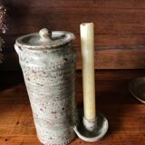 La Hulotte ceramic candlestick