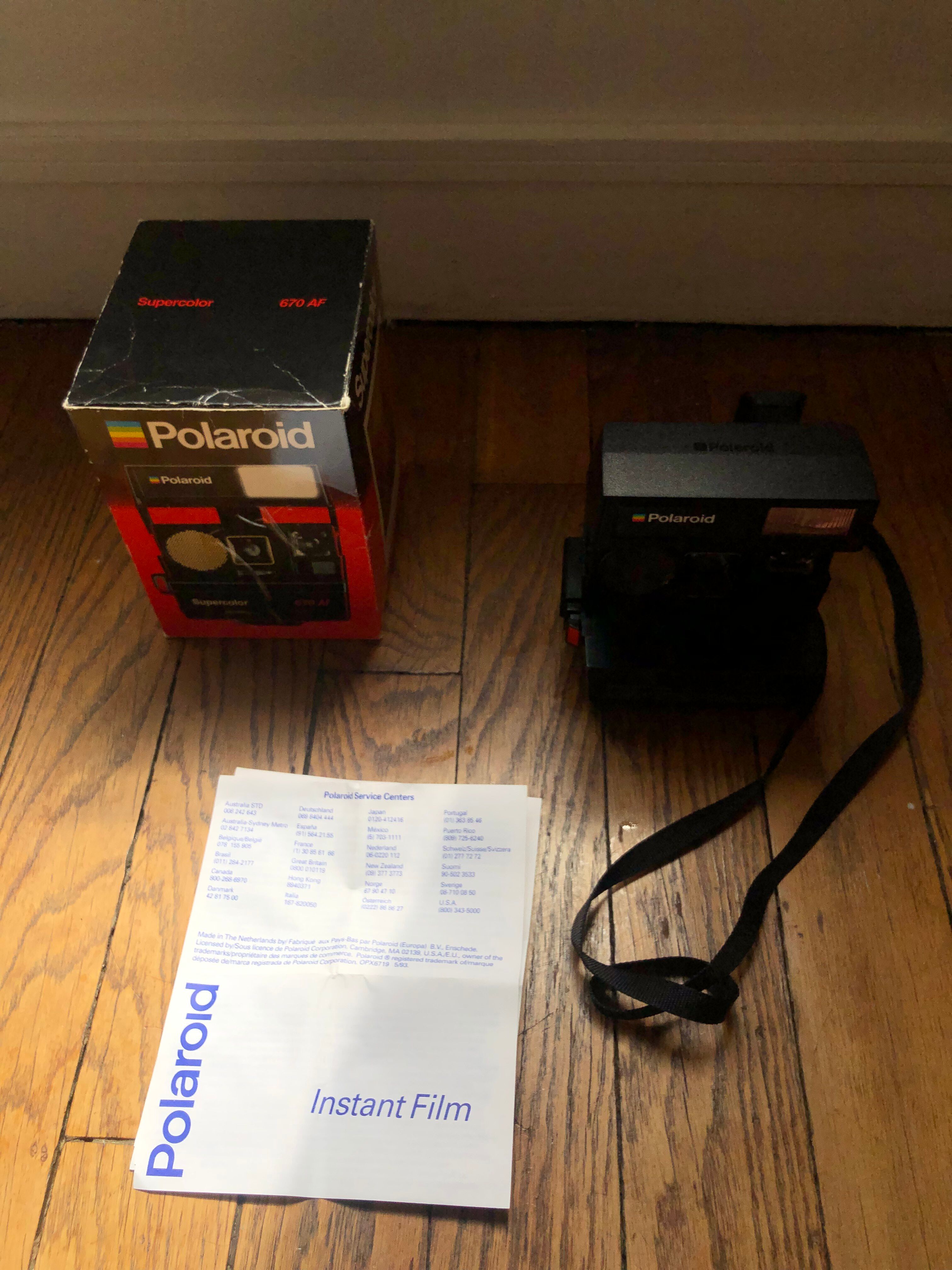 Polaroid supercolor 670 AF