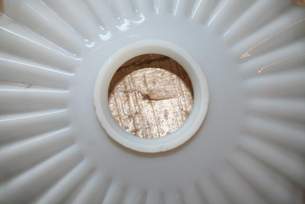 Apply wall light brass Swan neck