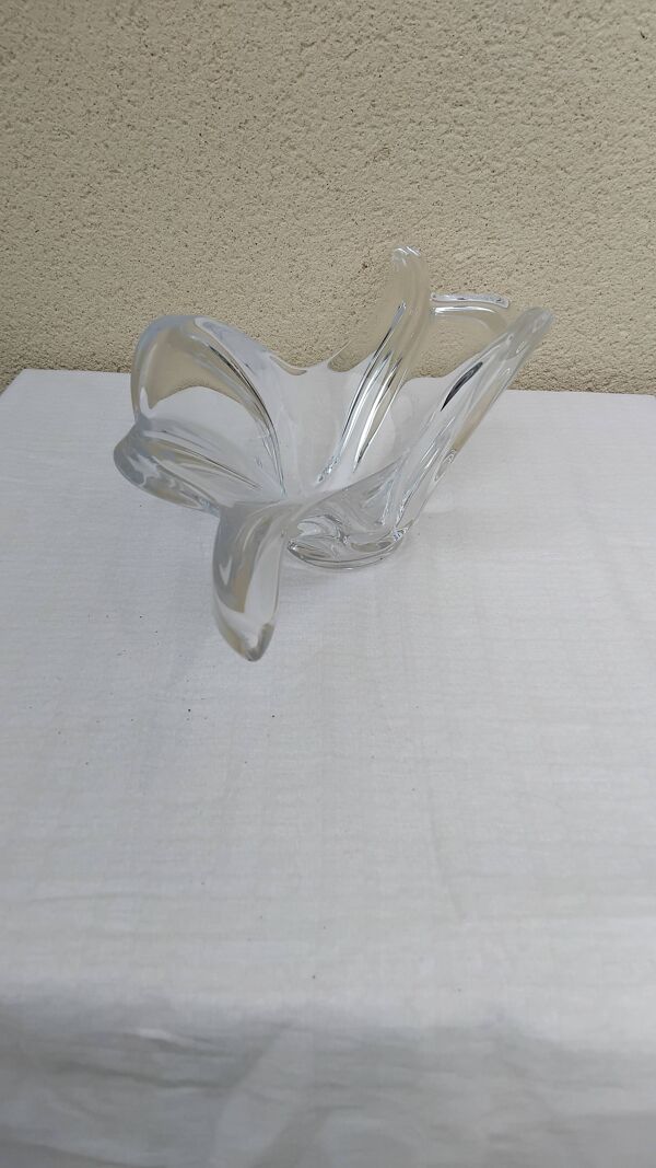 Coupe a fruit cristal art vannes  vintage