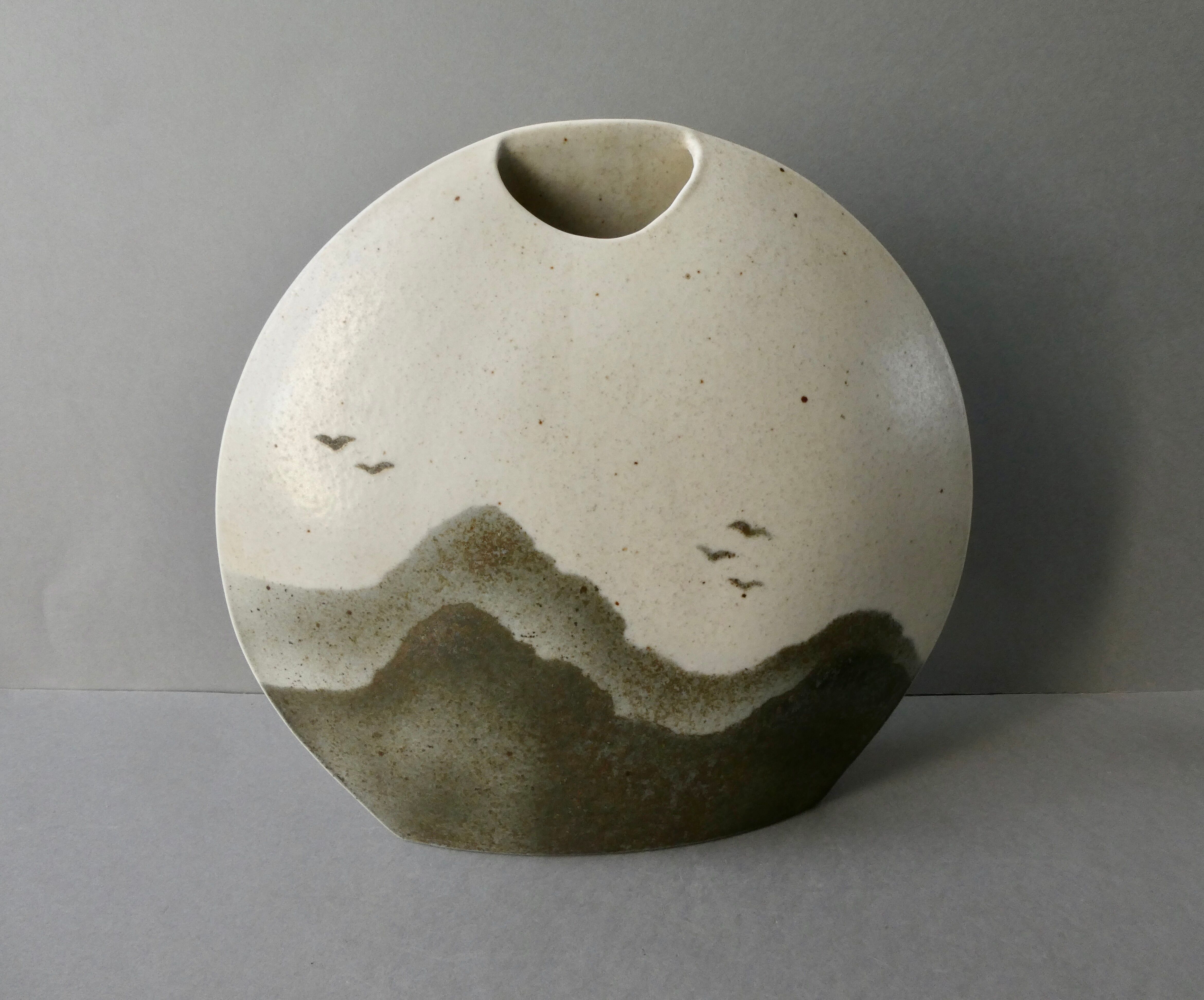 Vase lentille en porcelaine Virebent
