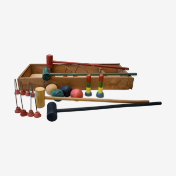 Toy wooden living room luxury croquet games