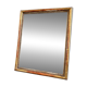Wooden mirror with gilded stucco and beaded frieze, 45 x 37 cm
