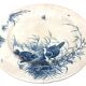 Gien Earthenware Antique Serving Dish Bird Decor