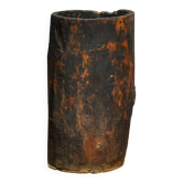 Primitive storage barrel/planter, circa 1900