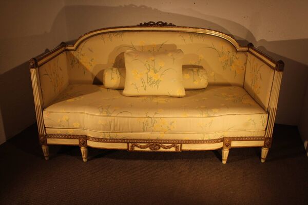 Canapé bergère Louis XVI