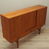 Teak highboard, Danish design, 1960s, production: Denmark