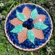 Illusion pie dish blueberry pie