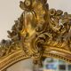 Large old mirror louis Philippe