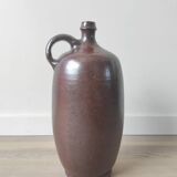 Grande cruche en terre cuite vernissé, 60's