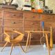 Ensemble bureau et fauteuil enfant Baumann