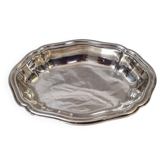 Fruit or bread basket, silver from 1980