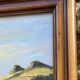 XXXL painting Alsatian landscape VINE Viticulture Harvest Vineyard By Théo